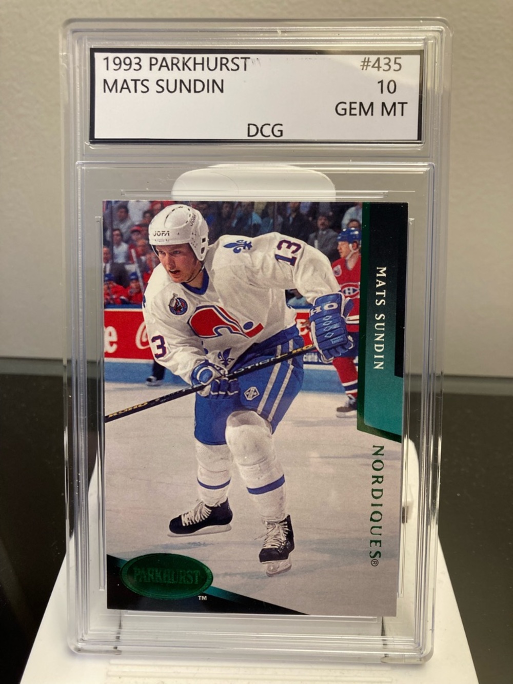 Parkhurst Mats Sundin NHL Card -